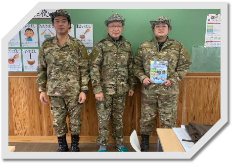2021.12.1 鏡山小学校にて